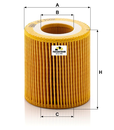Фильтр масляный MANN HU7002z