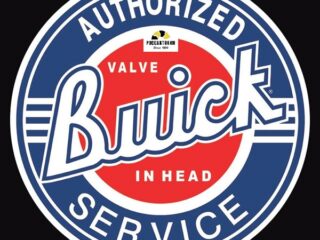185 Buick Service (круг.) картинка металл.оригинал