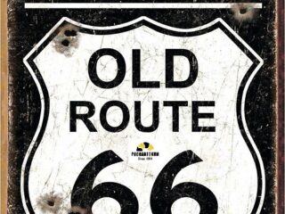 1938 Old Route 66 Weathered картинка металл.оригинал