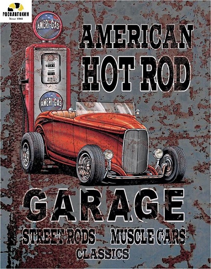 1539 Legends- American Hot Rod картинка металл.оригинал