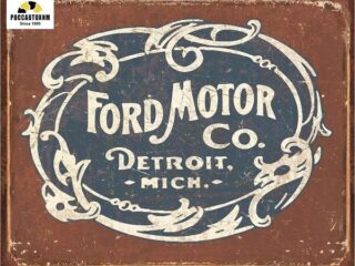 1707 Ford- Historic Logo картинка металл.оригинал