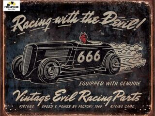 1745 Vintage Evil Rasing картинка металл.оригинал