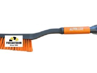 Щетка со скребком, серо-оранжевая AL-110