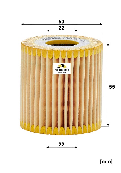 Фильтр масляный MANN HU68x