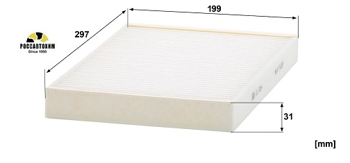 Фильтр салона MANN CU3054