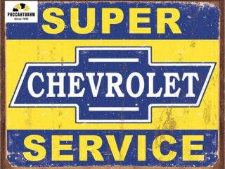 1355 Super Chevy Service картинка металл.оригинал