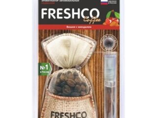 571/3 Ароматизатор подвесной "Вишня с миндалем" FRESHCO Coffee CF-03