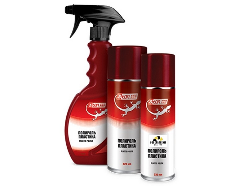 Полироль пластика 3ton ТН-600 PLASTIC POLISH триг. 550мл