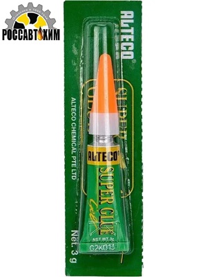 Суперклей- гель универсальный "ALTECO", 3гр.