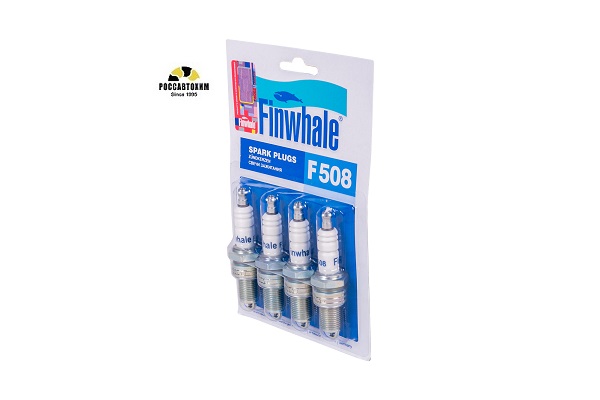 Свеча зажигания FINWHALE F508 (комплект 4 шт)