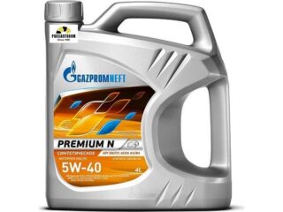 Масло моторное Gazpromneft Premium 5w40 N 4л (синт.)