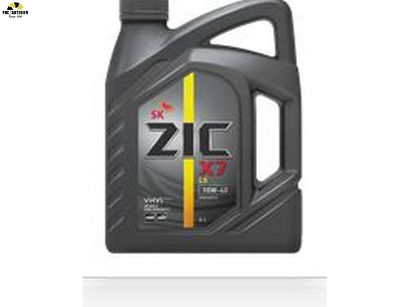 Масло моторное ZIC X7 LS 10W40 4л.
