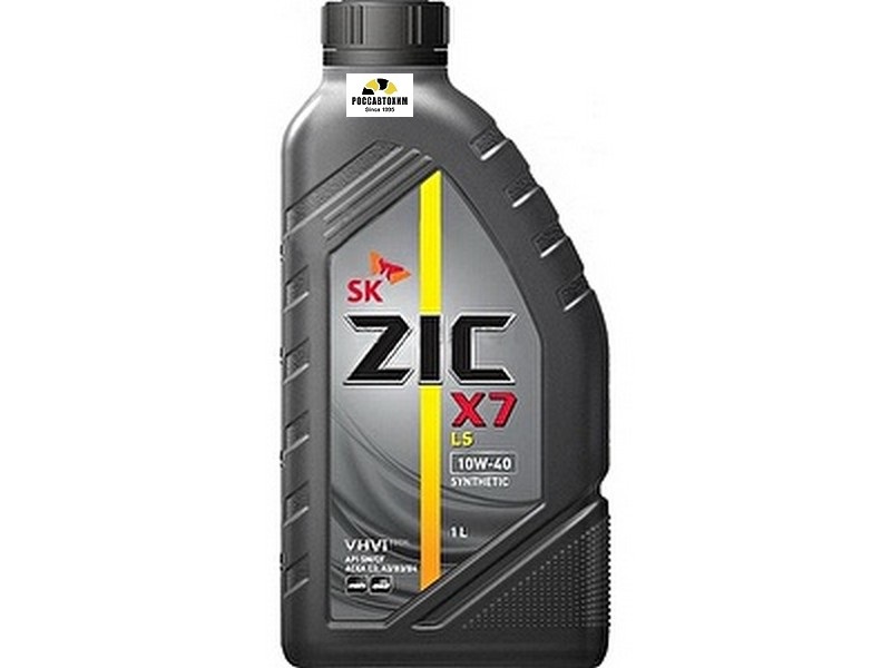 Масло моторное ZIC X7 LS 10W40 1л