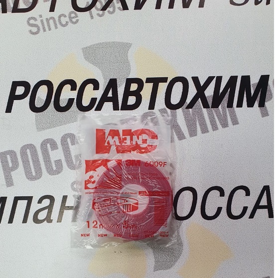 Скотч двусторонний 3М ПРОЗРАЧНЫЙ (12мм*5м) акрил., высокопр. /235-954/