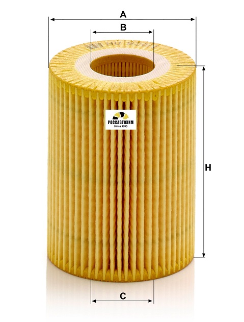 Фильтр масляный MANN HU820/1y