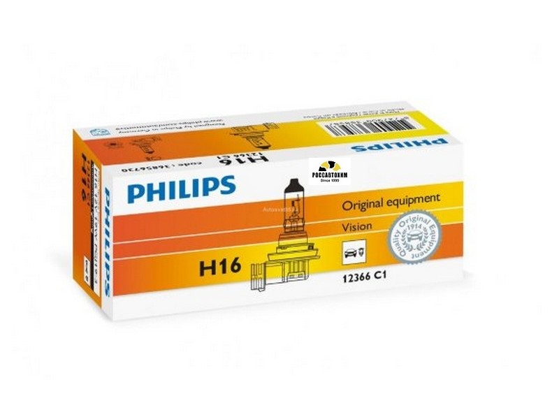 Лампа PHILIPS H16 12366 C1 19W 12V