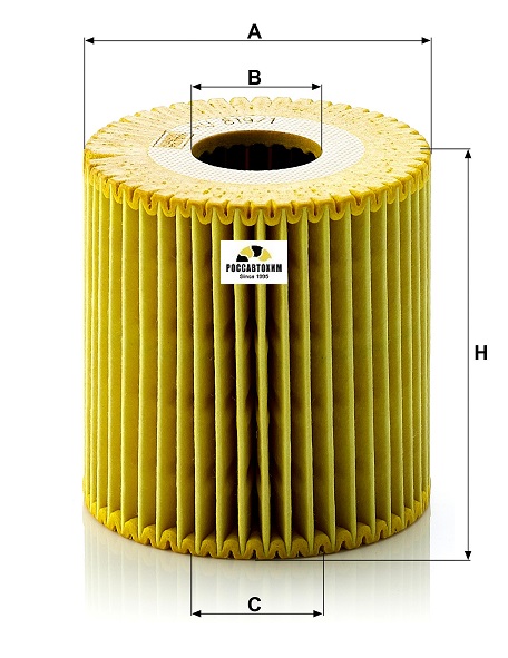 Фильтр масляный MANN HU819/1x