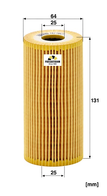 Фильтр масляный MANN HU7027z