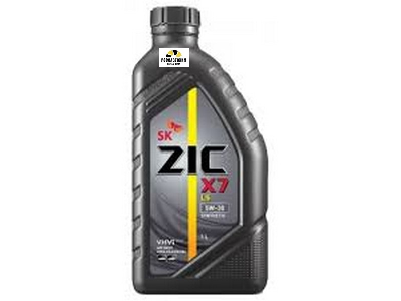 Масло моторное ZIC X7 5W40 1л