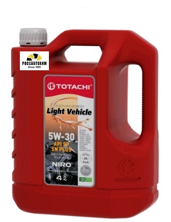 Масло моторное TOTACHI NIRO LV 5W30 SP п/с 4л