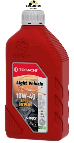 Масло моторное TOTACHI NIRO LV 10W40 SP п/с 1л