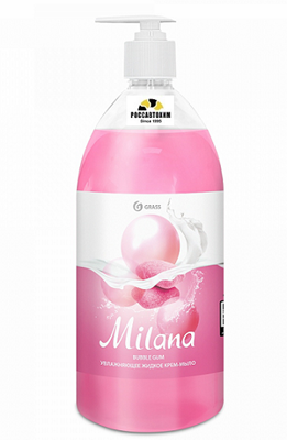 Жидкое мыло GRASS "Bubble Gum" с дозатором 0,5л