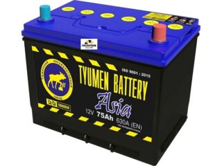 АКБ ТЮМЕНЬ Азия 75 Ач о/п 6СТ-75L