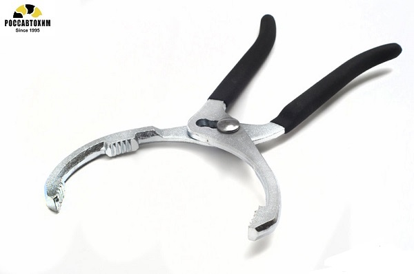 Съемник маслянного фильтра 85-115мм клещи Сервис К / 77712 /