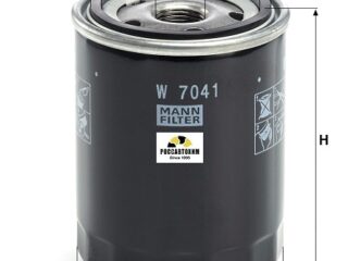 Фильтр масляный MANN W7041
