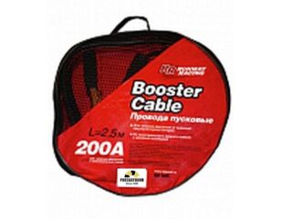 Провода прикуривателя 200А RUNWAY (в сумке) RR200
