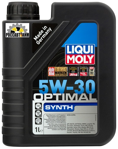 Масло моторное LIQUI MOLY Optimal НТ Synth 5W30 1л 39000