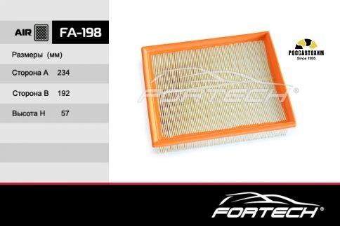 Фильтр воздушный FORTECH FA-198