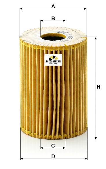 Фильтр масляный MANN HU825x