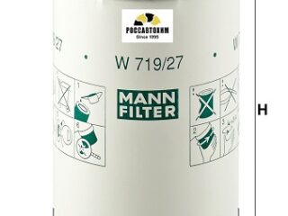 Фильтр масляный MANN W719/27