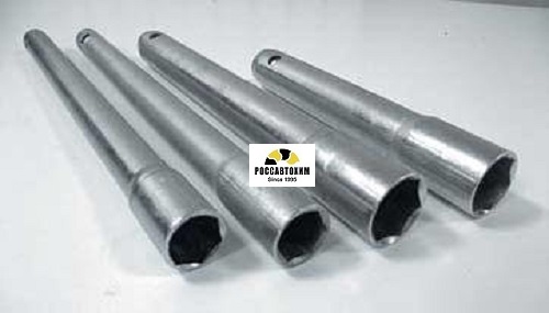 Ключ свечной 14мм с магнитом 250мм Сервис Ключ / 75354 /