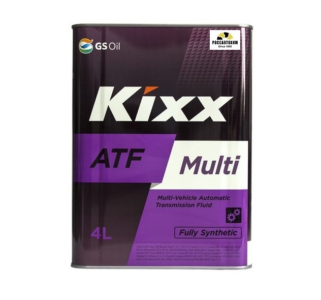 Масло трансмиссионное KIXX ATF Multi синт. 4л