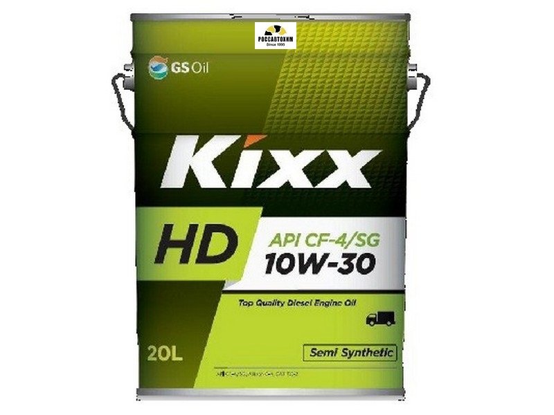 Масло моторное KIXX HD 10W30 CF-4/SG п/с 20л