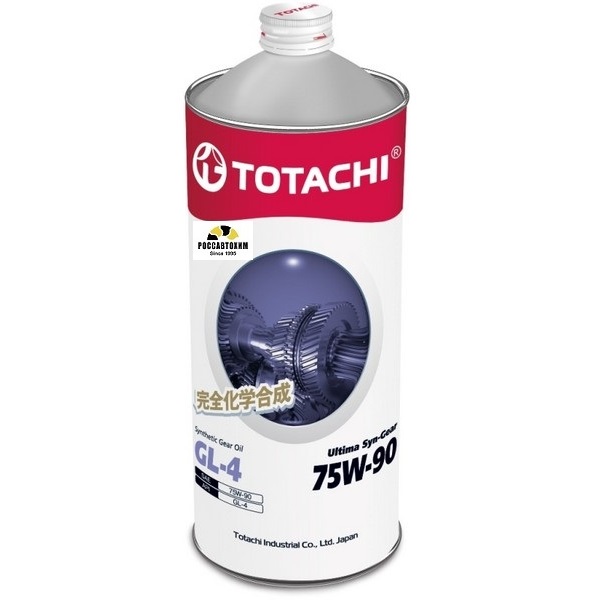 Масло трансмиссионное TOTACHI Ultima Syn-Gear 75w90 GL-4 синт. 1л