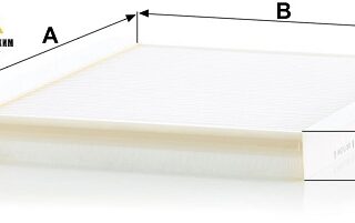 Фильтр салона MANN CU3780