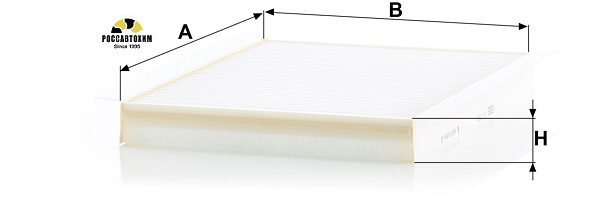 Фильтр салона MANN CU3780