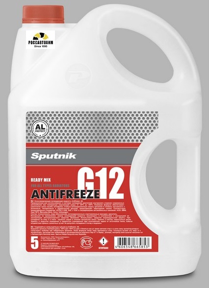 Антифриз-40 красный (SPUTNIK G12) 5кг