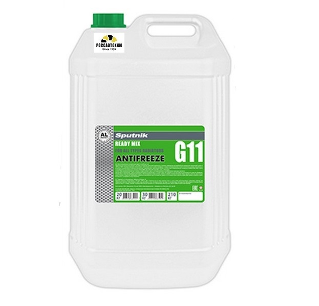 Антифриз-40 зеленый (SPUTNIK G11) 30кг
