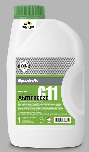 Антифриз-40 зеленый (SPUTNIK G11) 1кг