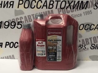 АКЦИЯ! Масло моторное TOTACHI NIRO LV SP Synthetic 5W30 3,47 кг/ (4+1=5л)