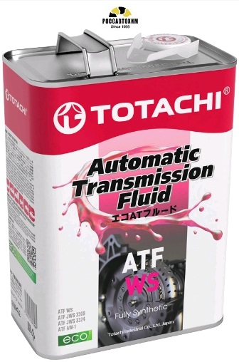 Масло трансмиссионное TOTACHI ATF WS синт. 4л