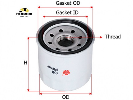 Фильтр масляный Sakura C9002