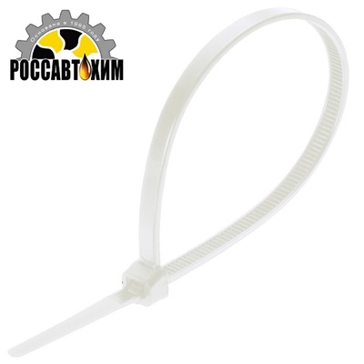 Хомут-стяжка нейлон 3*150мм белый