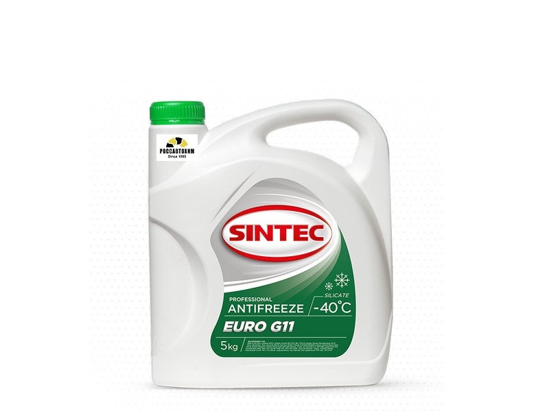 Антифриз SINTEC EURO (зеленый) 3кг /102432/