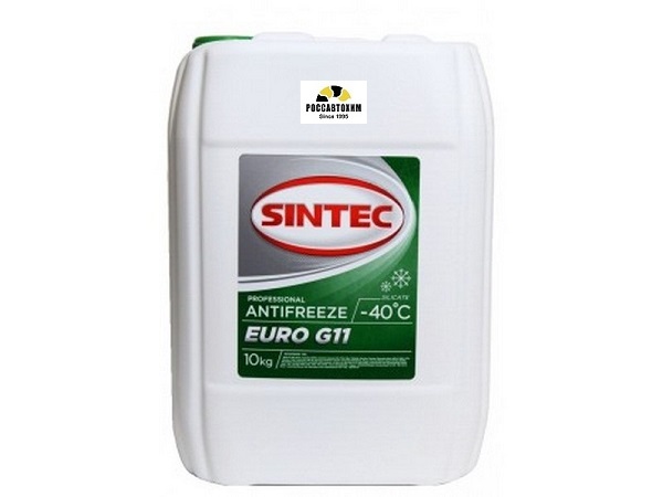 Антифриз SINTEC EURO (зеленый) 10 кг /990571/