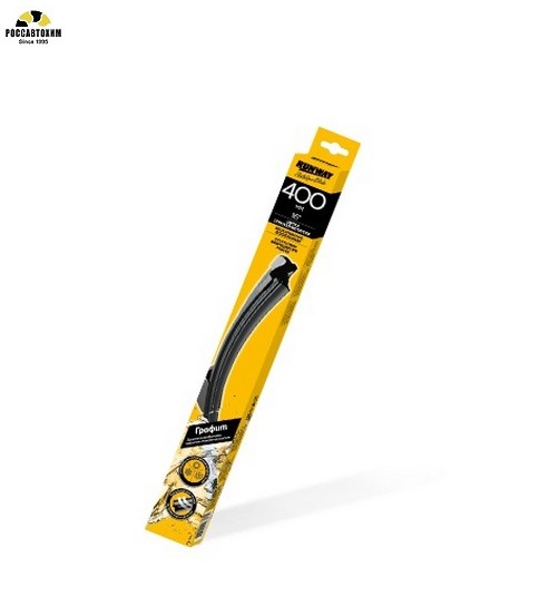 Щетки стеклоочистителя бескаркасные с графит.покрыт. RW-16G 16" (400мм)